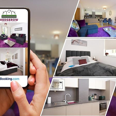 Premium Deals On Modern 2 -Bed 2-Bath Central City 122 High Street Flat For Movers & Pros By Hedgerow Manchester Exterior foto