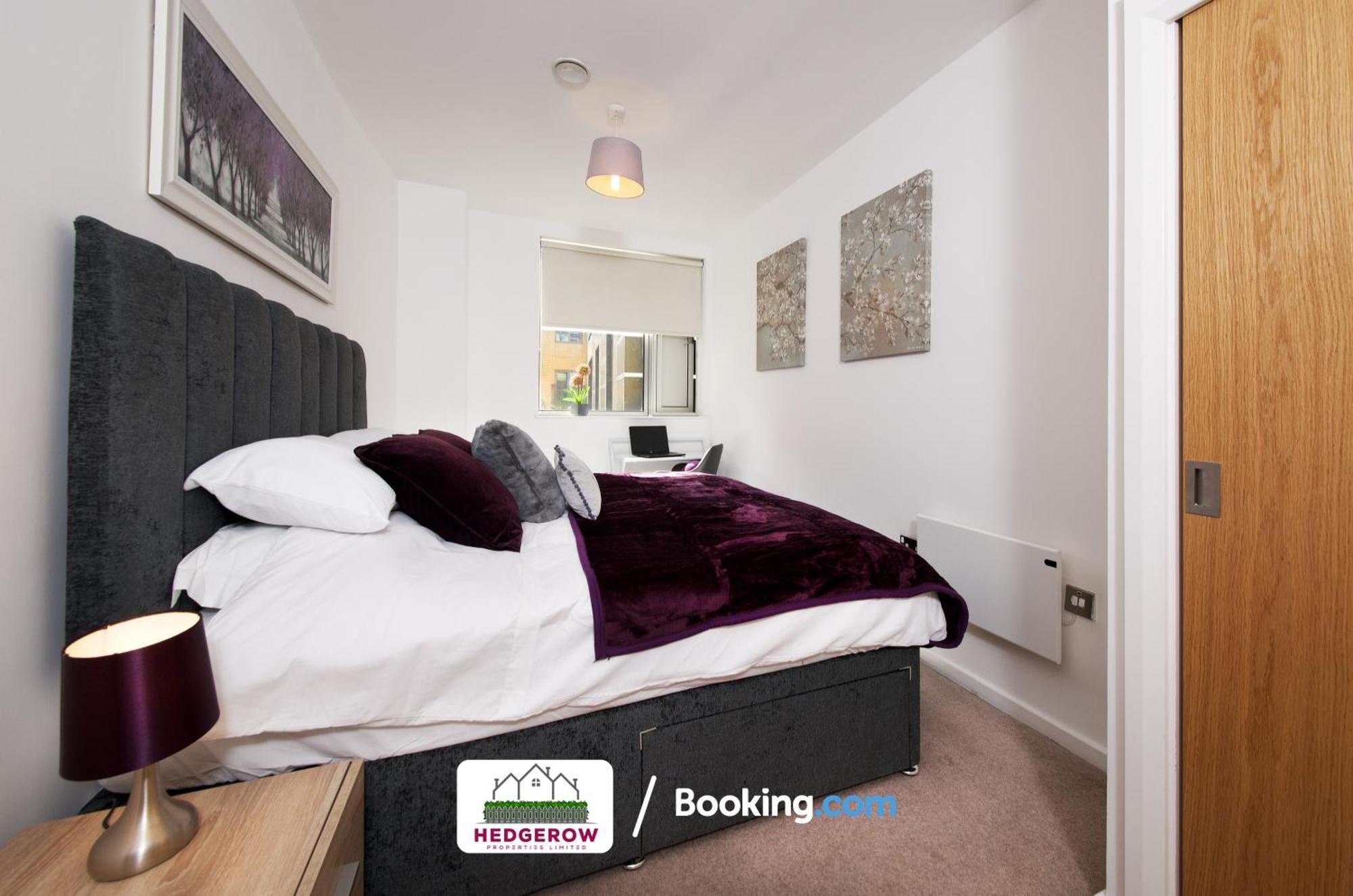 Premium Deals On Modern 2 -Bed 2-Bath Central City 122 High Street Flat For Movers & Pros By Hedgerow Manchester Exterior foto